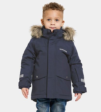Didriksons Winter Coat - Bjärven - Navy Didriksons Winter Coat - Bjärven - Navy