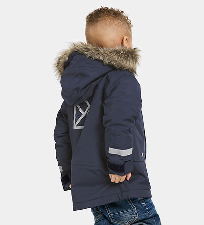 Didriksons Winter Coat - Bjärven - Navy Didriksons Winter Coat - Bjärven - Navy