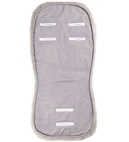 Easygrow Sheepskin to Stroller - Off White