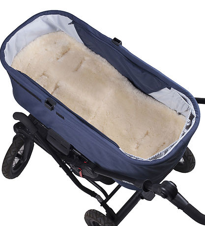Easygrow Sheepskin to Stroller - Off White