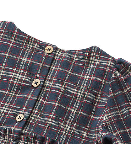 Wheat Dress - Fanny - Navy Check
