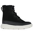 Sorel Winter Boots - Youth Explorer III WP - Black/Sea Salt Sorel Winter Boots - Youth Explorer III WP - Black/Sea Salt