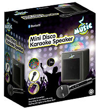 Music Karaoke-Set - Disco-Lautsprecher m. Mikrofon