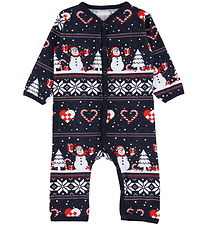 Grenouillère Jule-Sweaters - Noël Heart - Marine Grenouillère Jule-Sweaters - Noël Heart - Marine