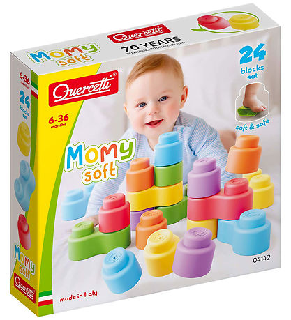 Quercetti Bauklötze - 24 st. - Mama Soft