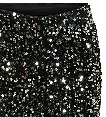 Vero Moda Girl Byxor - VmBella - Black/Silver Paljetter Vero Moda Girl Byxor - VmBella - Black/Silver Paljetter