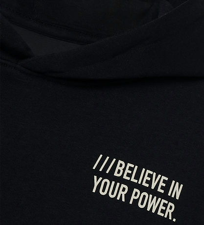 Name It Hoodie - NkmOsvild -Black