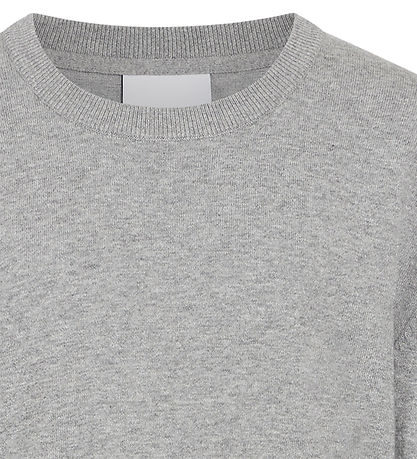 Grunt Blouse - GrCarl - Knitted - Grey Melange