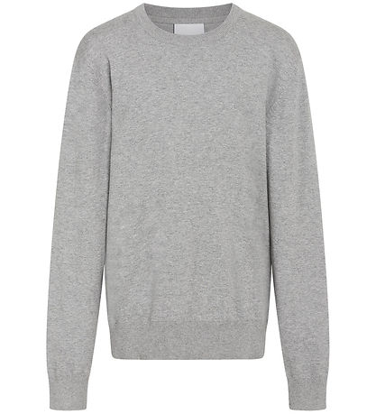 Grunt Blouse - GrCarl - Knitted - Grey Melange