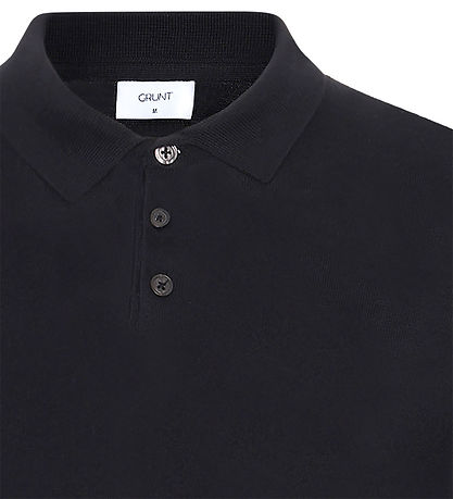 Grunt Blouse - Pumpkin - Knitted - Black