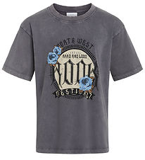 Grunt T-shirt - GrBardia - Washed Grey Grunt T-shirt - GrBardia - Washed Grey