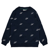 Sweat-shirt The New - TnMarty Piqué - Marine Blazer Sweat-shirt The New - TnMarty Piqué - Marine Blazer