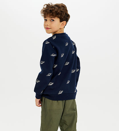 Sweat-shirt The New - TnMarty Piqué - Marine Blazer Sweat-shirt The New - TnMarty Piqué - Marine Blazer