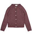 The New Cardigan - Knitted - TnEve - Crushed Berry