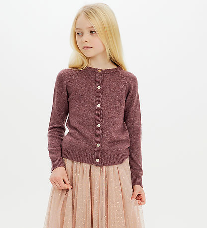 The New Cardigan - Knitted - TnEve - Crushed Berry