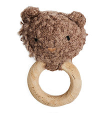 Smallstuff Rassel - Bear - Wolle - Rose Brown Smallstuff Rassel - Bear - Wolle - Rose Brown