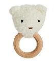 Smallstuff Rattle - Bear - Wool - Off White Smallstuff Rattle - Bear - Wool - Off White