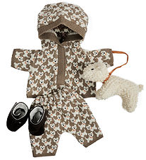 Smallstuff Dockkläder m. Hund - Brown Smallstuff Dockkläder m. Hund - Brown