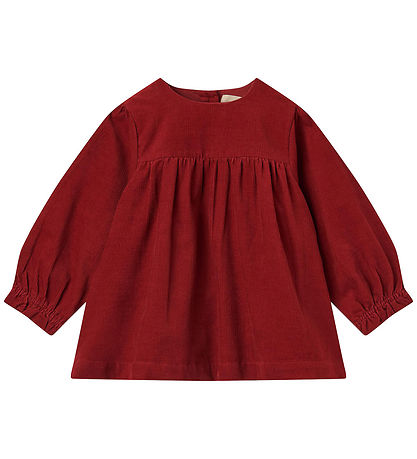 Wheat Kleid - Cord - Elvira - Cherry Red