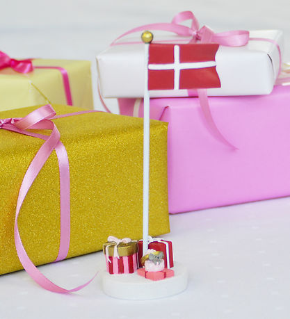 Kids by Friis Tabell Flagg -Paket - Rosa/Röd