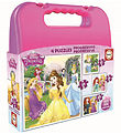 Puzzle Educa - 4 Différents - Disney Princess Puzzle Educa - 4 Différents - Disney Princess