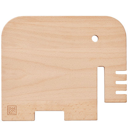 Liewood Cutting Board - Hannae Elephant - Natural