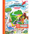 Eeboo Fold Out Colouring Book w. Stickers - Dinosaurs Eeboo Fold Out Colouring Book w. Stickers - Dinosaurs