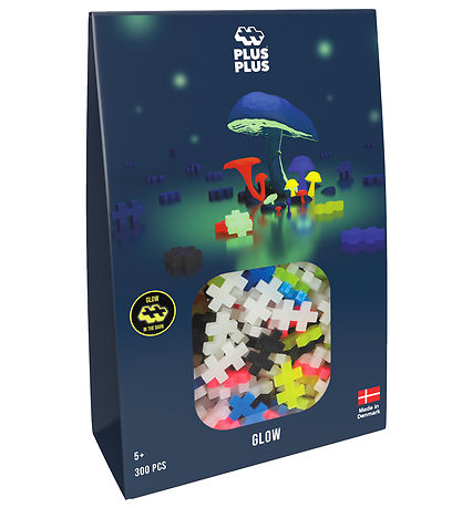 Plus-Plus Mini - 300 kpl. - Glow In The Dark Plus-Plus Mini - 300 kpl. - Glow In The Dark