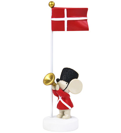 Kids by Friis Tischdekoration - Maus m. Flagge/Trompete