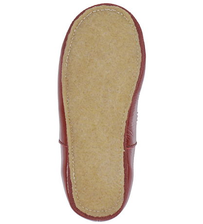 Wheat Ballerina Shoes - Rose - Cherry Red