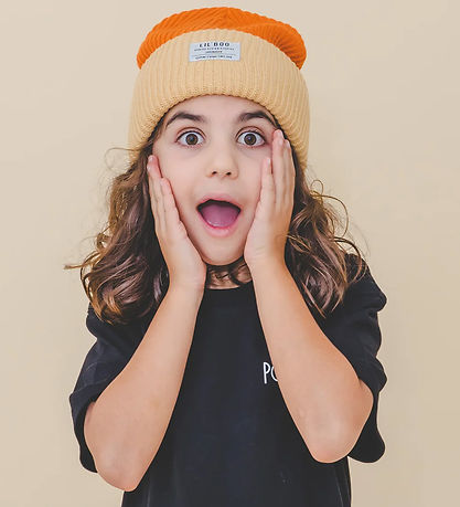 Lil'Boo Copenhagen Beanie - Knitted - Cozy Beanie - Caramel/Sand