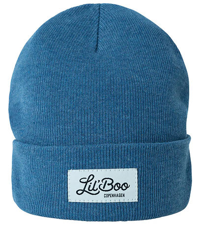 Lil'Boo Copenhagen Mütze - Strick - Classic+ Beanie - Mit Blue