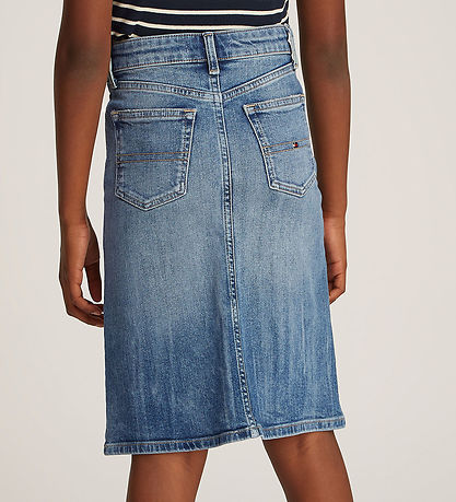 Tommy Hilfiger Skirt - Long Denim - Vintage