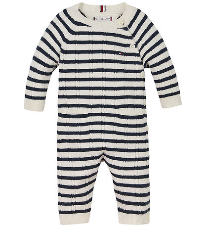 Tommy Hilfiger Geschenkbox - Strampler - Strick - Dark Nacht Nav