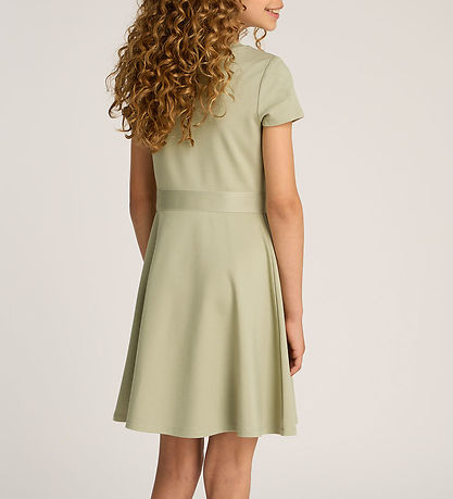 Calvin Klein Dress - Logo Tape - Misty Vale Calvin Klein Dress - Logo Tape - Misty Vale