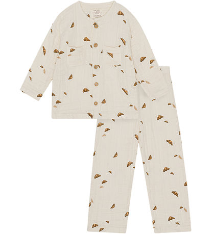 VACVAC Pyjama Set - Muslin -2 Parts - Viber - Croissant Mini