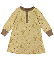 Katvig Nightdress - Mustard w. Stars Katvig Nightdress - Mustard w. Stars