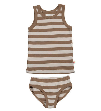 Katvig Underwear - Brown/Beige Striped