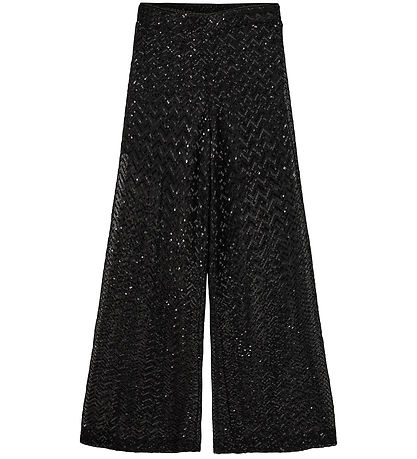 Sofie Schnoor Trousers - Black/Sequins