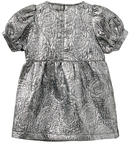 Sofie Schnoor Dress - Silver/Bows