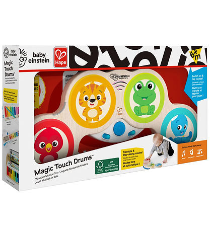Hape Baby Einstein Activity Toy - Magic Touch Drums