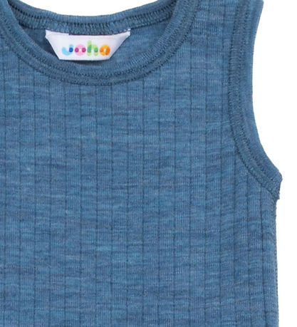 Joha Romper u/æ - Wol - Denim Blauw