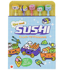 Forlaget Bolden Verkefnabók M. Blýantar - Gaman með sushi