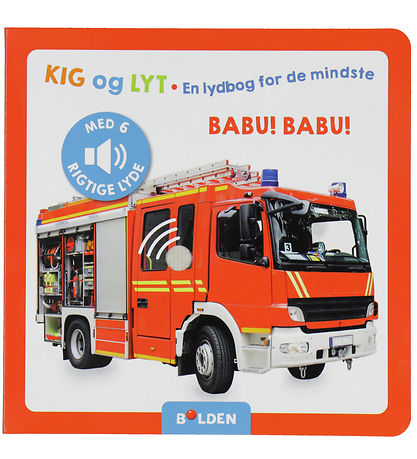 Livre avec son Forlaget Bolden - Regarde et écoute - Babu ! Babu