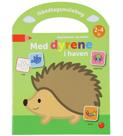 Forlaget Bolden Handle Coloring Book w. Stickers - The Animals I Forlaget Bolden Handle Coloring Book w. Stickers - The Animals I