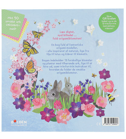 Forlaget Bolden Activity Book - Flower Origami