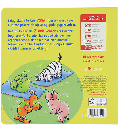 Forlaget Bolden Book - 7 Sweet Friends: We Make Yoga