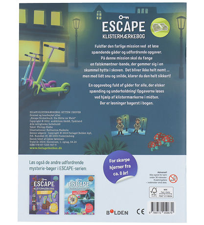 Forlaget Bolden Escape Límmiðabók: Kofinn I Skógurinn