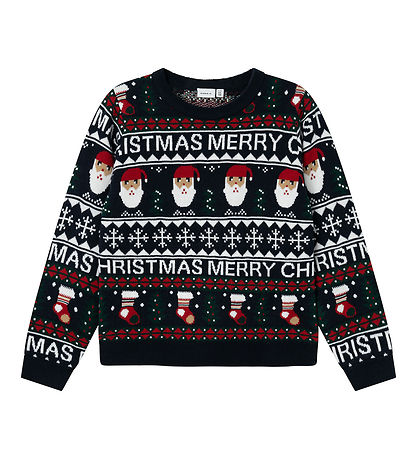 Name It Blouse - Knitted - NknRastokke - Dark Sapphire Name It Blouse - Knitted - NknRastokke - Dark Sapphire