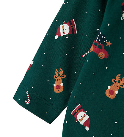 Name It Nightsuit - NbnVismas - Botancial Garde/Christmas